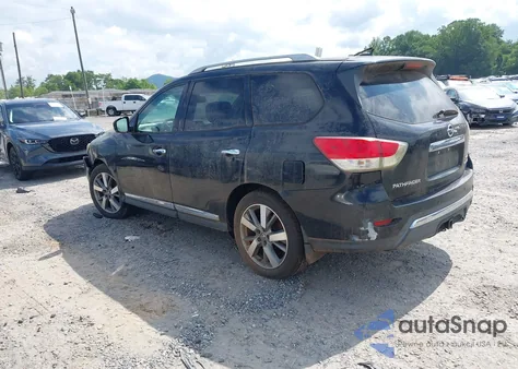 2013 Nissan Pathfinder Platinum from USA, damaged, VIN 5N1AR2MM4DC610342